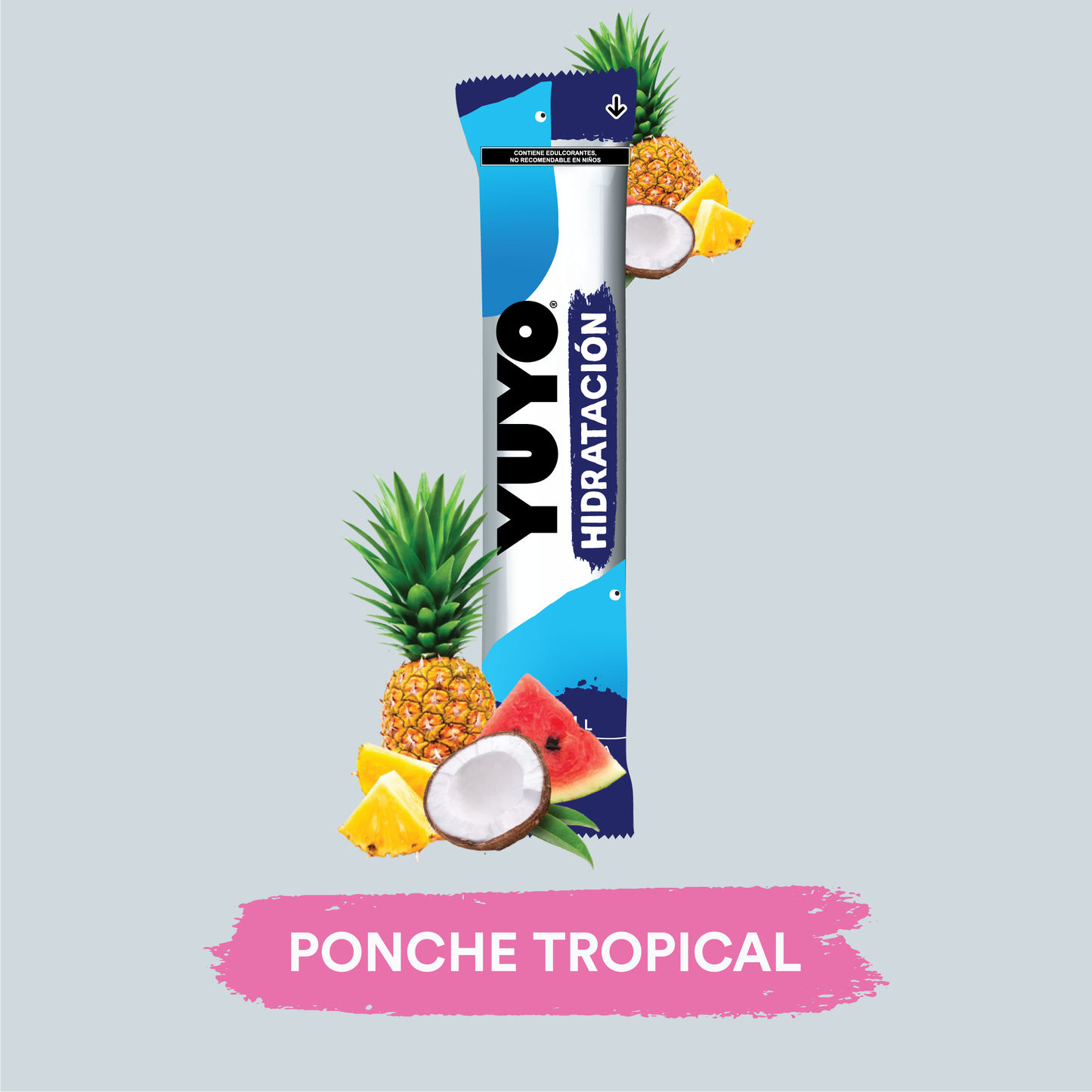 Corrugado 320 Pack Hidratación Empresarial Ponche Tropical