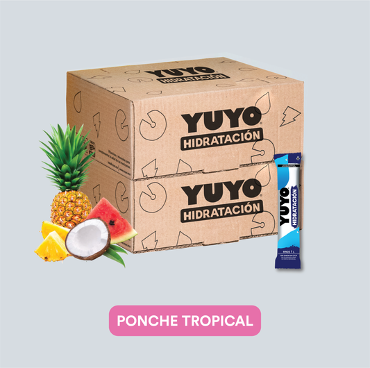 Corrugado 320 Pack Hidratación Empresarial Ponche Tropical