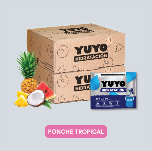 Corrugado 20 Pack Hidratación Empresarial Ponche Tropical