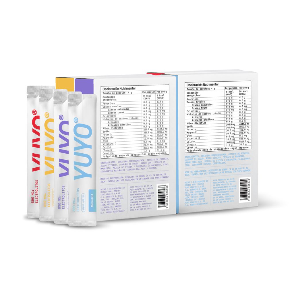 Mix de Electrolitos [4 pack] Todos los Sabores